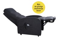 Aufstehsessel-Liegesessel Melo + zweimotorig Aufstehsessel-Liegesessel Melo + zweimotorig
